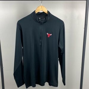 Antigua men’s Chicago bulls 1/4 zip long sleeve men’s Large